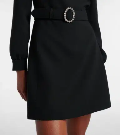 Saint Laurent Embellished open-back minidress | Thumbnail 3 Saint Laurent Embellished open-back minidress | Thumbnail 3