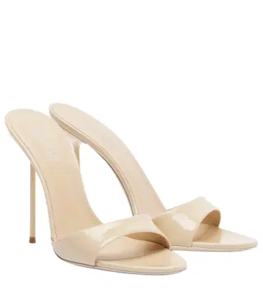 Paris Texas Lidia 105 patent leather mules | Thumbnail 1 Paris Texas Lidia 105 patent leather mules | Thumbnail 1