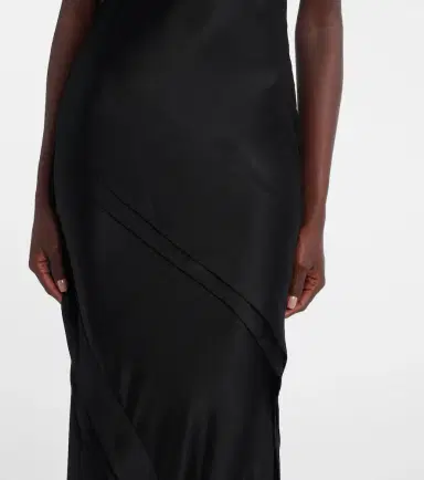 Saint Laurent Silk satin slip dress | Thumbnail 4