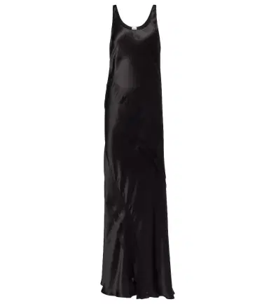 Saint Laurent Silk satin slip dress | Thumbnail 1
