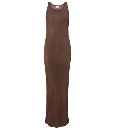 Saint Laurent Ribbed-knit maxi dress | Thumbnail 1