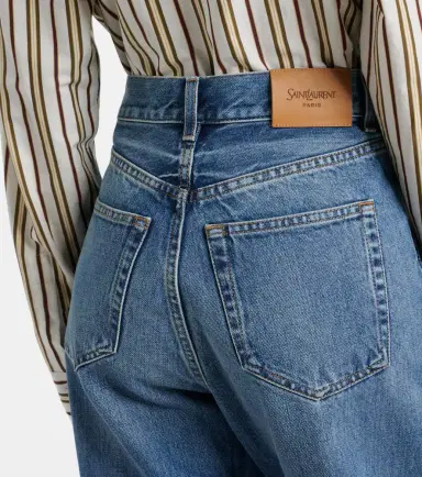 Saint Laurent V-Waist wide-leg jeans | Thumbnail 3