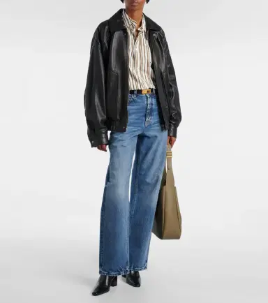 Saint Laurent V-Waist wide-leg jeans | Thumbnail 6 Saint Laurent V-Waist wide-leg jeans | Thumbnail 6
