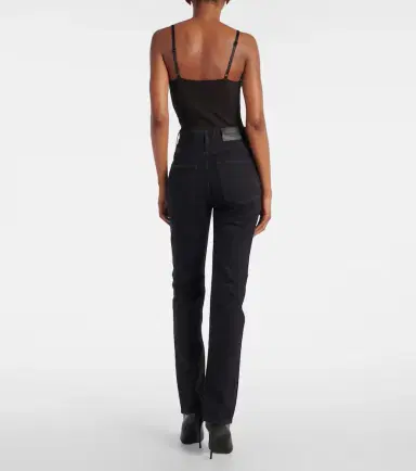 Saint Laurent 90s high-rise flared jeans | Thumbnail 6
