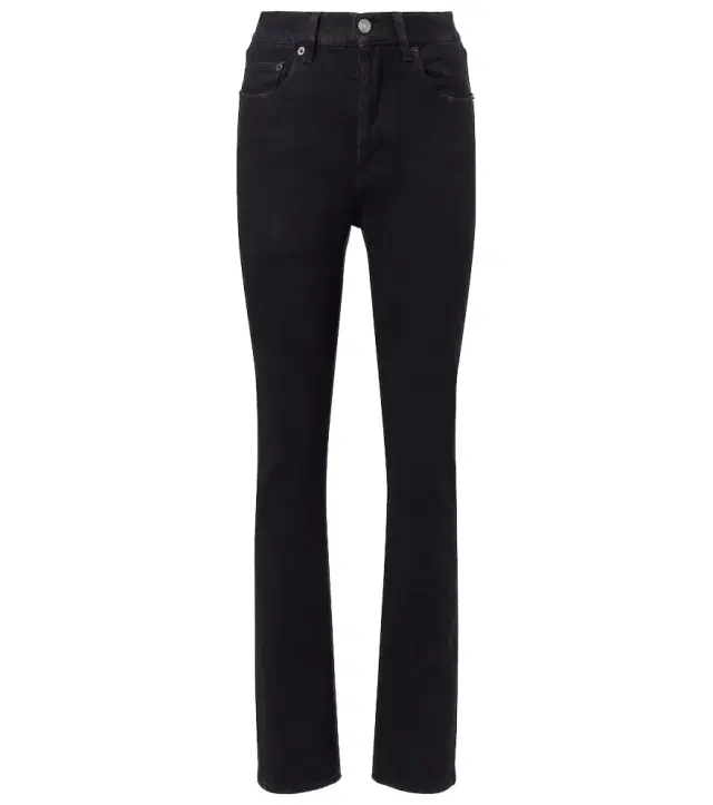 90s high-rise flared jeans
