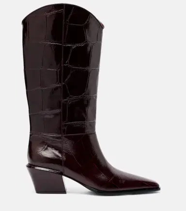 Paris Texas Bettina 50 croc-effect leather cowboy boots | Thumbnail 3 Paris Texas Bettina 50 croc-effect leather cowboy boots | Thumbnail 3