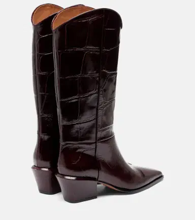 Paris Texas Bettina 50 croc-effect leather cowboy boots | Thumbnail 4 Paris Texas Bettina 50 croc-effect leather cowboy boots | Thumbnail 4