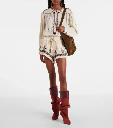 Paris Texas Ines 75 suede knee-high boots | Thumbnail 5