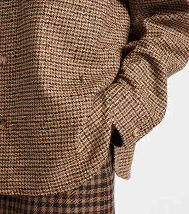 Saint Laurent Houndstooth overshirt | Thumbnail 2 Saint Laurent Houndstooth overshirt | Thumbnail 2