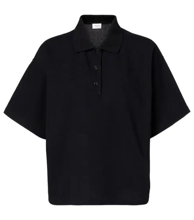 Cassandre cotton-blend piqué polo shirt
