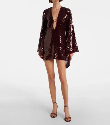 Oseree Oséree Marylin sequined kaftan | Thumbnail 3