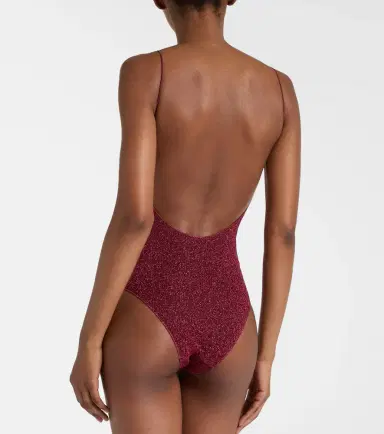 Oséree Oséree Lumière open-back swimsuit | Thumbnail 5