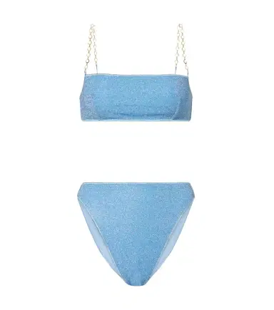 Oséree Oséree Lumière O Chain lamé bikini | Thumbnail 1