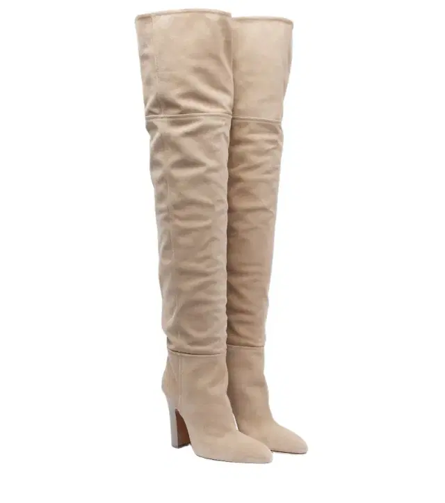 Paris Texas Lavinia 100 suede over-the-knee boots