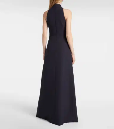 Safiyaa Priscilla embellished crêpe gown | Thumbnail 6