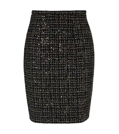 Safiyaa Ayaka sequined tweed pencil skirt | Thumbnail 1