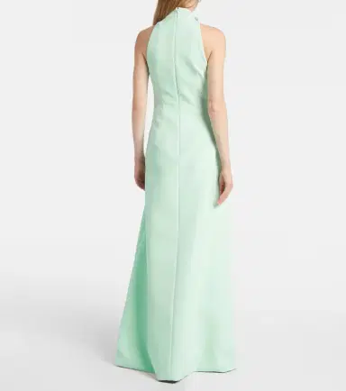 Safiyaa Priscilla embellished crêpe gown | Thumbnail 4