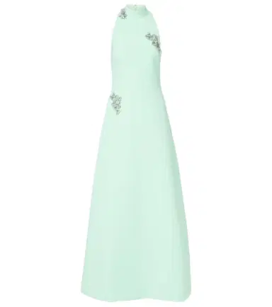 Safiyaa Priscilla embellished crêpe gown | Thumbnail 1