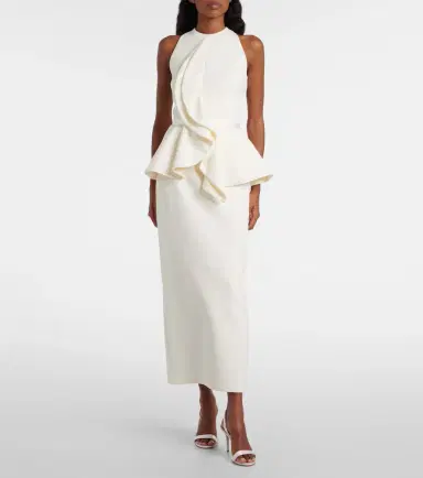 Safiyaa Riya ruffled cocktail dress | Thumbnail 2