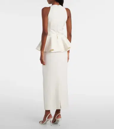 Safiyaa Riya ruffled cocktail dress | Thumbnail 5