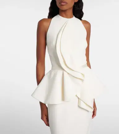 Safiyaa Riya ruffled cocktail dress | Thumbnail 6