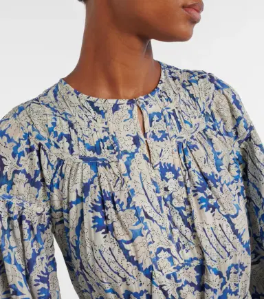 Ulla Johnson Seraphina printed cotton-blend midi dress | Thumbnail 6