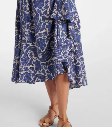Ulla Johnson Sabina printed cotton-blend maxi skirt | Thumbnail 2 Ulla Johnson Sabina printed cotton-blend maxi skirt | Thumbnail 2