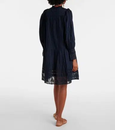 Ulla Johnson Lace and cotton minidress | Thumbnail 4