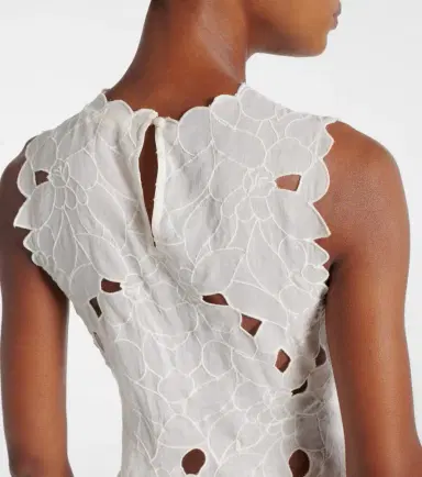 Ulla Johnson Ali floral cotton organda top | Thumbnail 2