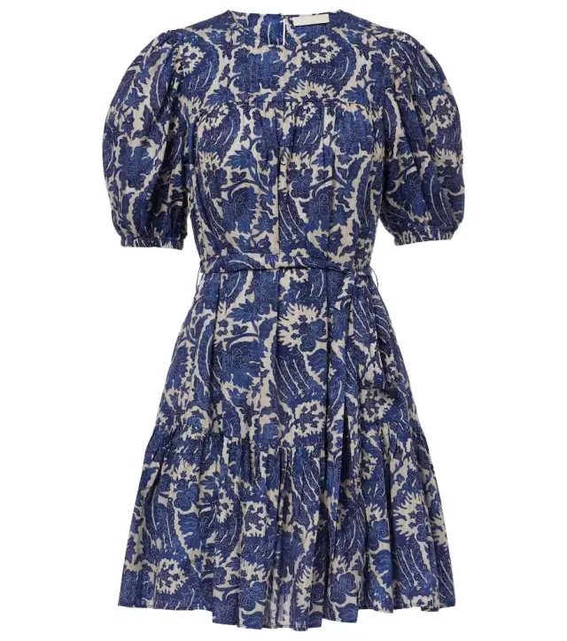 Ulla Johnson Rosalie printed cotton-blend minidress