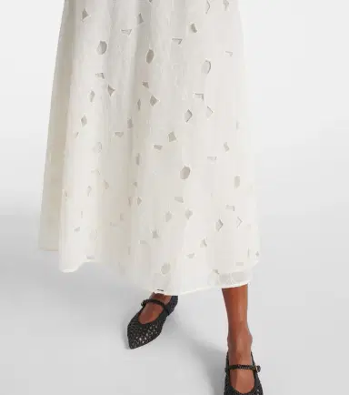 Ulla Johnson Caro cotton organdy maxi skirt | Thumbnail 4 Ulla Johnson Caro cotton organdy maxi skirt | Thumbnail 4