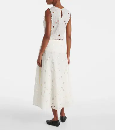 Ulla Johnson Caro cotton organdy maxi skirt | Thumbnail 5 Ulla Johnson Caro cotton organdy maxi skirt | Thumbnail 5