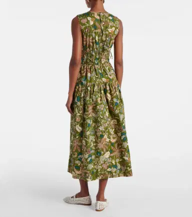 Ulla Johnson Elenora printed cotton midi dress | Thumbnail 2