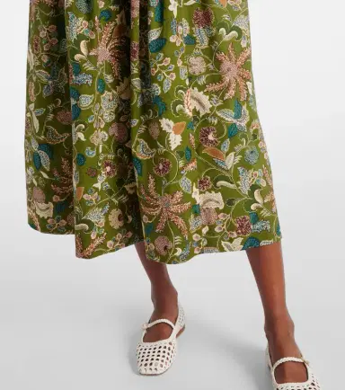 Ulla Johnson Elenora printed cotton midi dress | Thumbnail 3