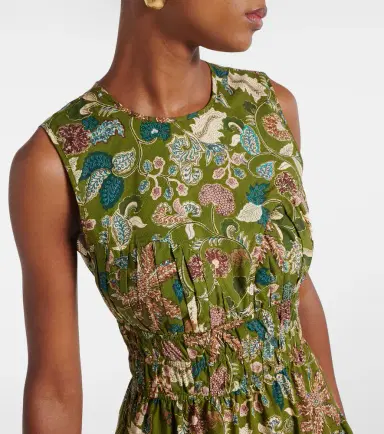 Ulla Johnson Elenora printed cotton midi dress | Thumbnail 4