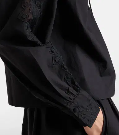 Ulla Johnson Kady lace-trimmed cotton blouse | Thumbnail 2