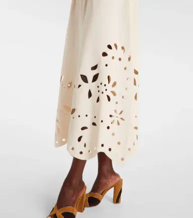 Ulla Johnson Rosaline broderie anglaise midi dress | Thumbnail 5