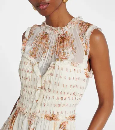 Ulla Johnson Kasia floral silk-blend maxi dress | Thumbnail 4