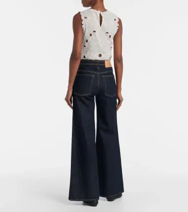 Ulla Johnson Bianca high-rise wide-leg jeans | Thumbnail 3 Ulla Johnson Bianca high-rise wide-leg jeans | Thumbnail 3