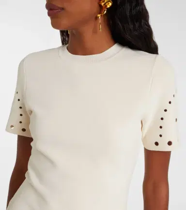 Ulla Johnson Fania broderie anglaise minidress | Thumbnail 2