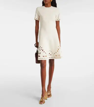 Ulla Johnson Fania broderie anglaise minidress | Thumbnail 3