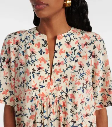 Ulla Johnson Calla floral silk top | Thumbnail 2