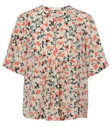 Ulla Johnson Calla floral silk top | Thumbnail 1