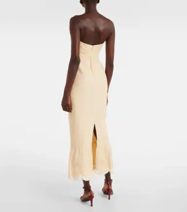 Posse Essie linen maxi dress | Thumbnail 3