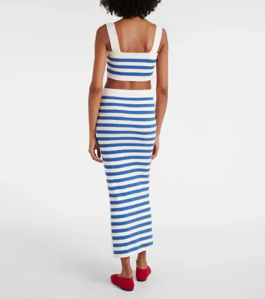 Posse Ari striped crop top | Thumbnail 2