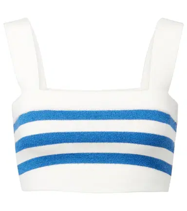 Posse Ari striped crop top | Thumbnail 1