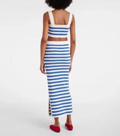 Posse Ari striped pencil skirt | Thumbnail 2