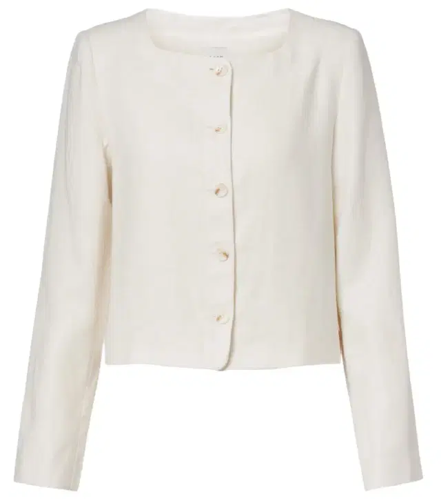 Posse Emma cropped linen jacket