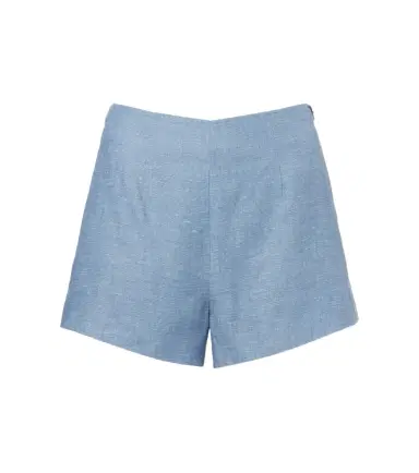 Posse Thea high-rise linen shorts | Thumbnail 1