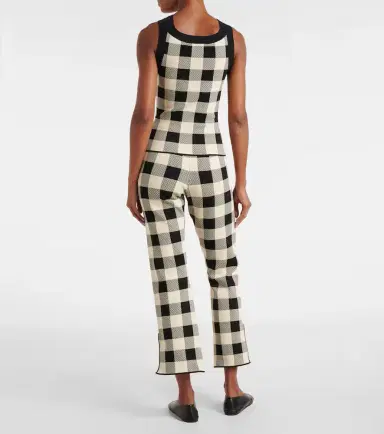 Posse Pippa checked tank top | Thumbnail 5